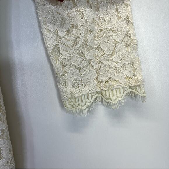 Diane Von Furstenberg Zarita lace Mini dress ivory - 4 - Picture 7 of 13